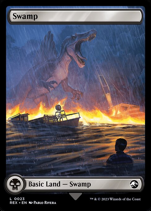 Swamp // Swamp (23) [Jurassic World Collection] Reverse