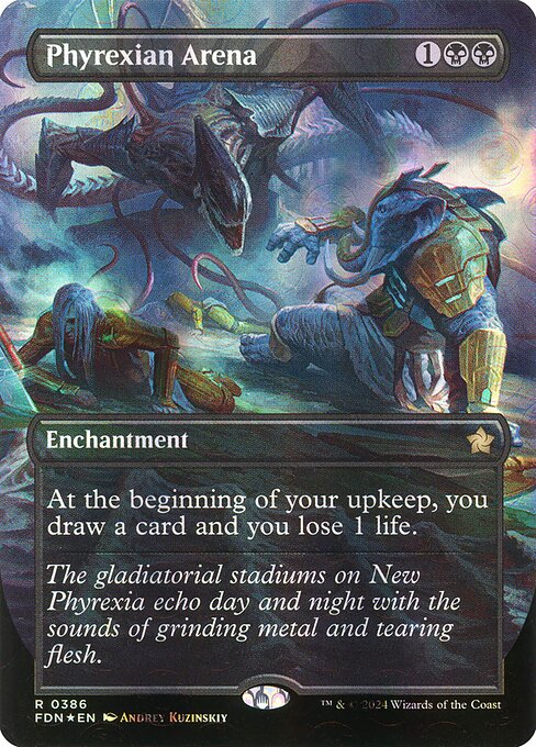 Phyrexian Arena (386) [Foundations]