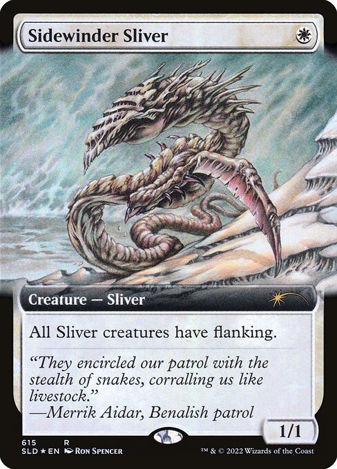 Sidewinder Sliver (615) [Secret Lair Drop] [Extended Art]