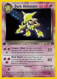 Dark Alakazam (1) (01/82) [Team Rocket (Unlimited)]