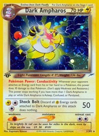Dark Ampharos (001/105) [Neo Destiny (Unlimited)]