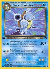 Dark Blastoise (20) (20/82) [Team Rocket (Unlimited)]
