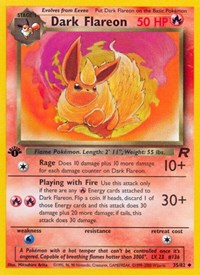 Dark Flareon (35/82) [Team Rocket (Unlimited)]