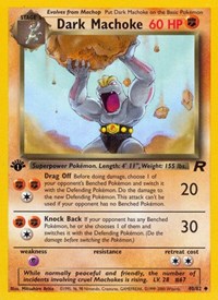 Dark Machoke (40/82) [Team Rocket]