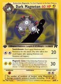 Dark Magneton (28) (28/82) [Team Rocket (Unlimited)]
