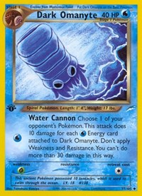 Dark Omanyte (037/105) [Neo Destiny (Unlimited)]