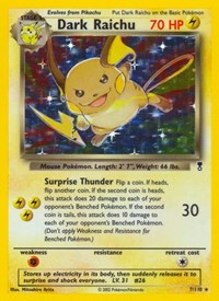 Dark Raichu (007/110) [Legendary Collection]