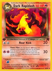 Dark Rapidash (44/82) [Team Rocket (Unlimited)]