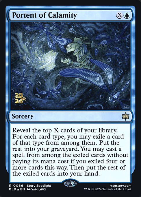 Portent of Calamity (66s) [Bloomburrow Promos]