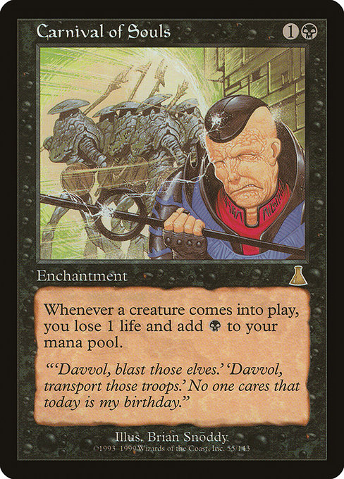 Carnival of Souls (55) [Urza's Destiny]