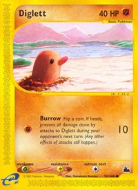 Diglett (050/144) [Skyridge]