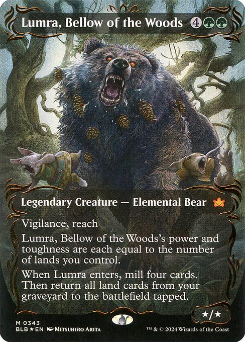 Lumra, Bellow of the Woods (343) [Bloomburrow]