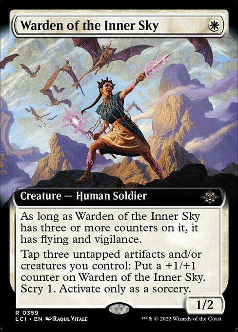 Warden of the Inner Sky (359) [The Lost Caverns of Ixalan] [Extended Art]