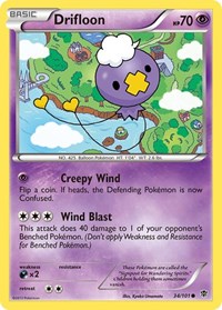 Drifloon (34/101) [Plasma Blast]