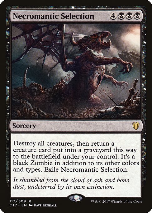 Necromantic Selection (117) [Commander 2017]