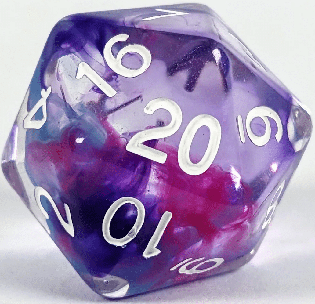 Roll 4 Initiative Duchess' Decree  XL D20 30mm image 0