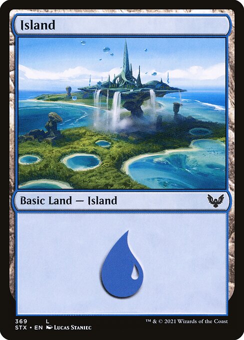Island (369) [Strixhaven: School of Mages]