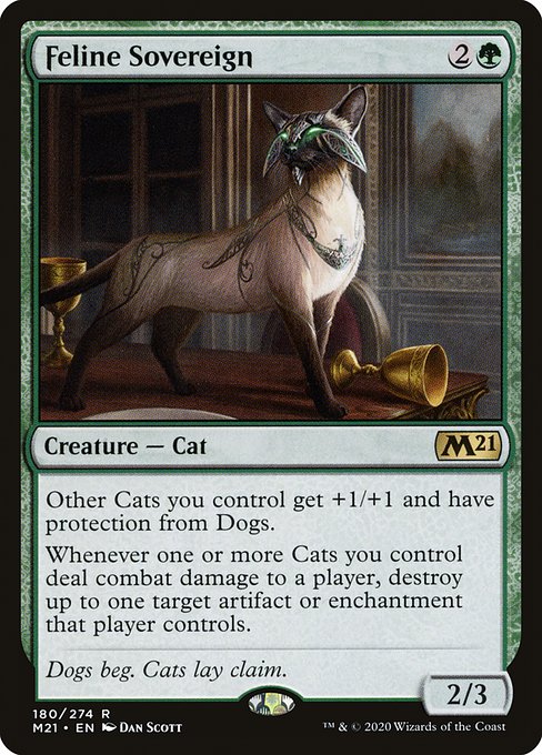 Feline Sovereign (180) [Core Set 2021]