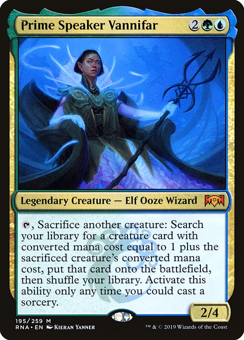Prime Speaker Vannifar (195) [Ravnica Allegiance]