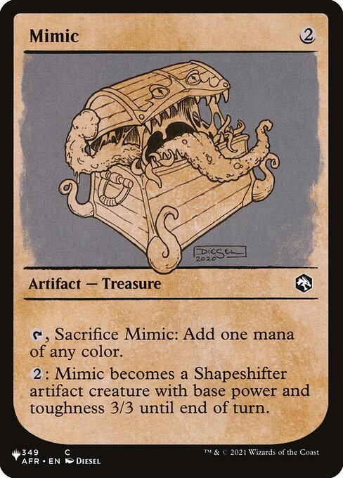 Mimic (AFR-349) [The List] [Showcase]