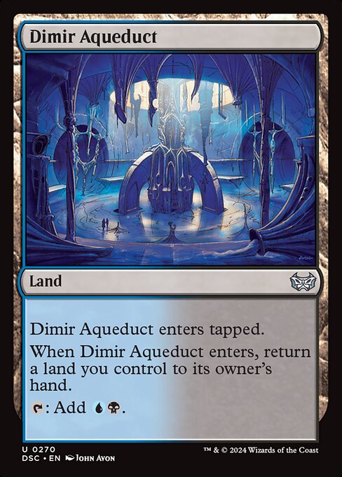 Dimir Aqueduct (270) [Duskmourn: House of Horror Commander]
