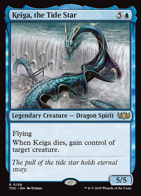 Keiga, the Tide Star (156) [Tarkir: Dragonstorm Commander]