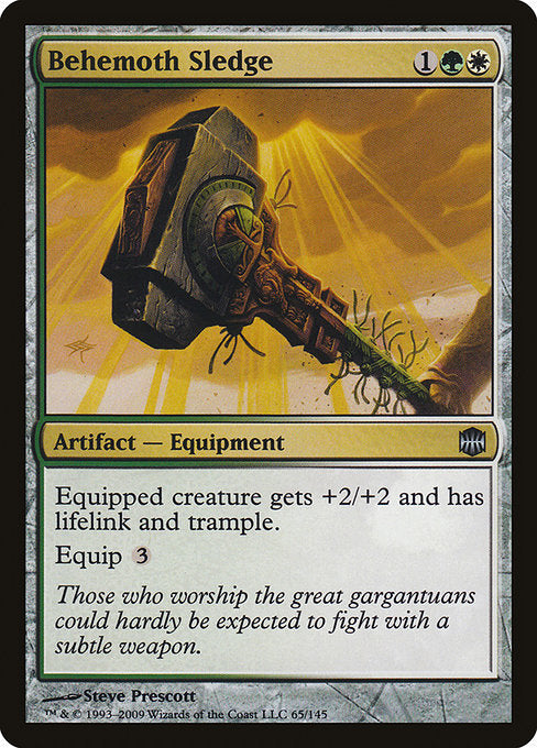 Behemoth Sledge (65) [Alara Reborn]