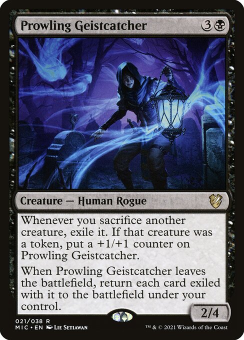 Prowling Geistcatcher (21) [Midnight Hunt Commander]