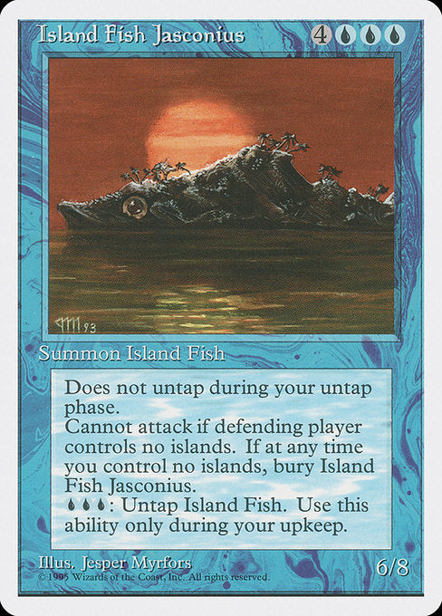 Island Fish Jasconius (78) [Fourth Edition]
