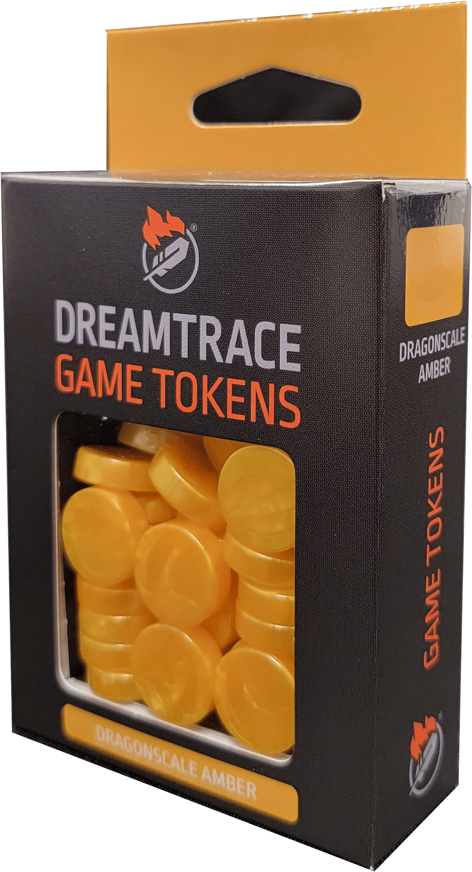 Dreamtrace Dragonscale Amber Gaming Tokens - A Muse N Games
