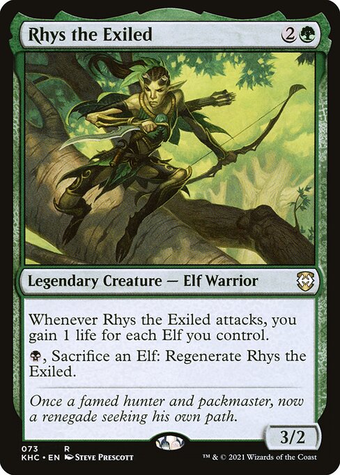 Rhys the Exiled (73) [Kaldheim Commander]