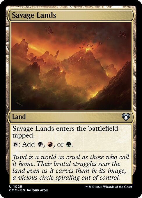 Savage Lands (1025) [Commander Masters]