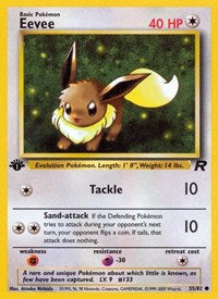 Eevee (55/82) [Team Rocket (Unlimited)]
