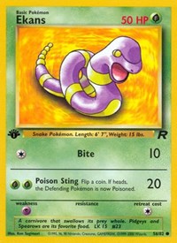 Ekans (56/82) [Team Rocket (Unlimited)]