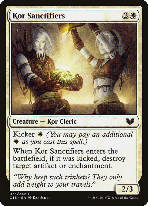 Kor Sanctifiers (73) [Commander 2015]