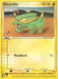 Electrike - 52/109 (52/109) [Ruby and Sapphire]