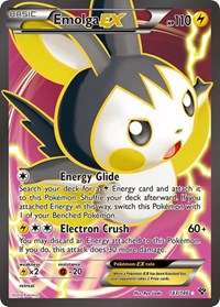 Emolga EX (143 Full Art) (143/146) [XY Base Set]