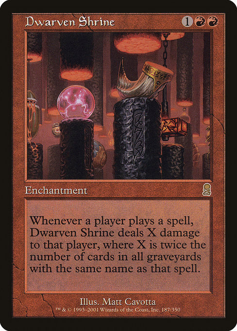 Dwarven Shrine (187) [Odyssey]