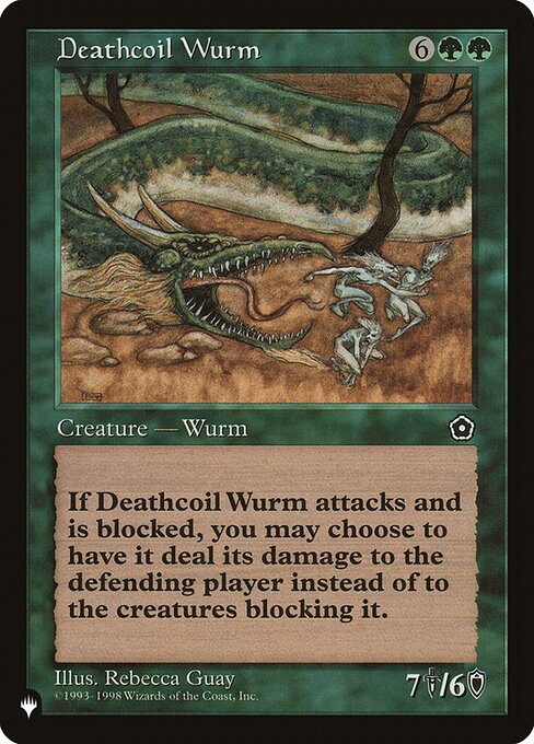Deathcoil Wurm (P02-125) [The List]
