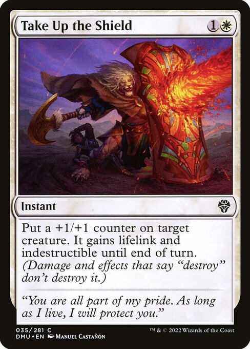 Take Up the Shield (35) [Dominaria United]