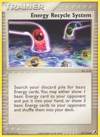Energy Recycle System (81/115) [Unseen Forces]