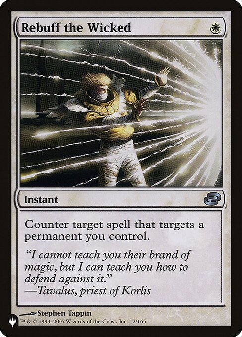 Rebuff the Wicked (PLC-12) [The List]