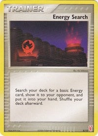 Energy Search (Plusle) (8/12) [EX Trainer Kit 2 Plusle and Minun]