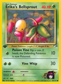 Erika's Bellsprout (75) (075/132) [Gym Heroes]