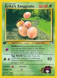 Erika's Exeggcute (43) (043/132) [Gym Heroes (Unlimited)]