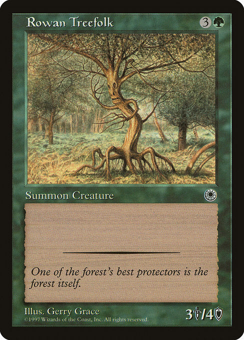 Rowan Treefolk (184) [Portal]