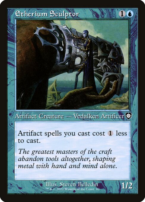 Etherium Sculptor (82) [The Brothers' War Commander]