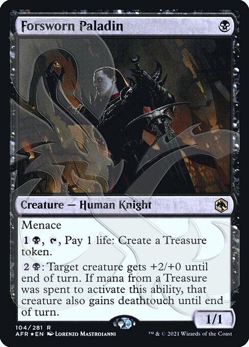 Forsworn Paladin (104a) [Adventures in the Forgotten Realms Promos]