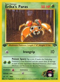 Erika's Paras (071/132) [Gym Challenge (Unlimited)]