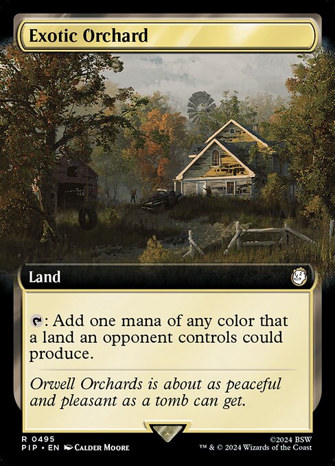 Exotic Orchard (495) [Fallout] [Extended Art]
